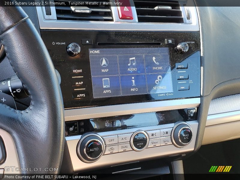 Tungsten Metallic / Warm Ivory 2016 Subaru Legacy 2.5i Premium
