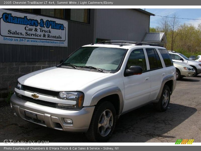 Summit White / Light Cashmere/Ebony 2005 Chevrolet TrailBlazer LT 4x4