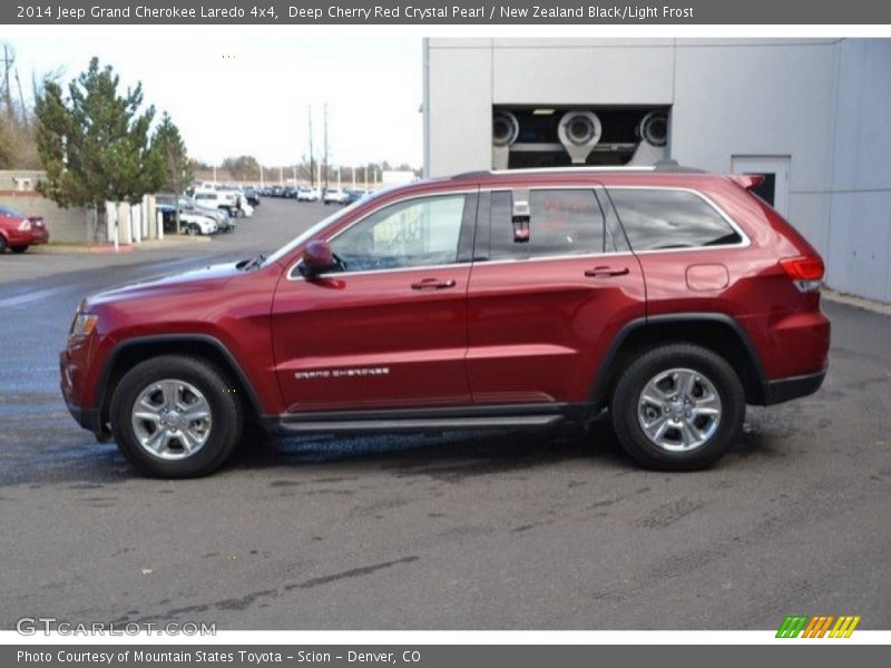 Deep Cherry Red Crystal Pearl / New Zealand Black/Light Frost 2014 Jeep Grand Cherokee Laredo 4x4