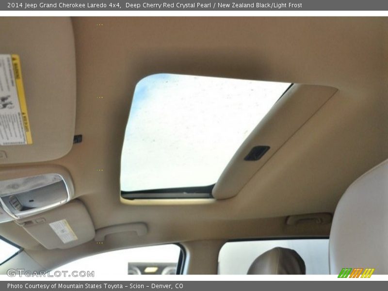 Deep Cherry Red Crystal Pearl / New Zealand Black/Light Frost 2014 Jeep Grand Cherokee Laredo 4x4