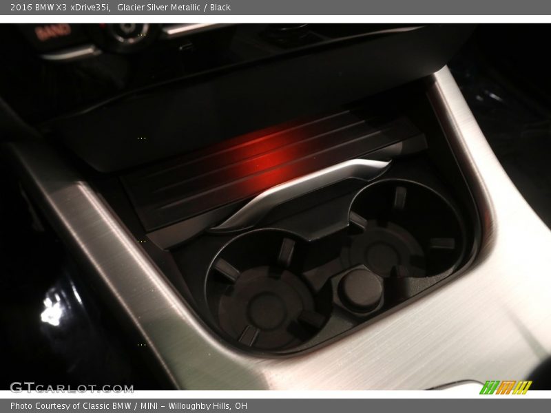 Glacier Silver Metallic / Black 2016 BMW X3 xDrive35i