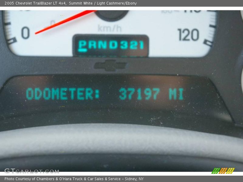 Summit White / Light Cashmere/Ebony 2005 Chevrolet TrailBlazer LT 4x4