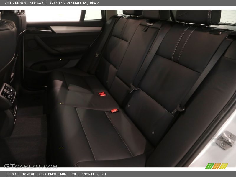 Glacier Silver Metallic / Black 2016 BMW X3 xDrive35i