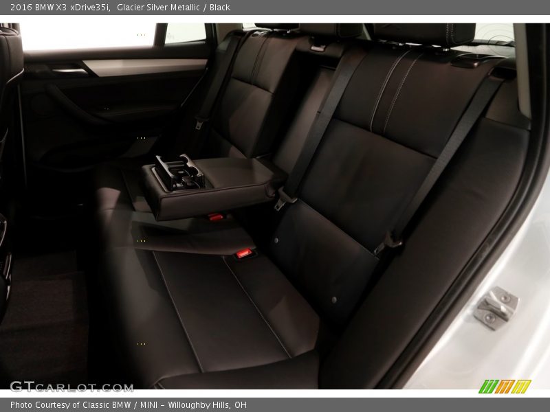 Glacier Silver Metallic / Black 2016 BMW X3 xDrive35i