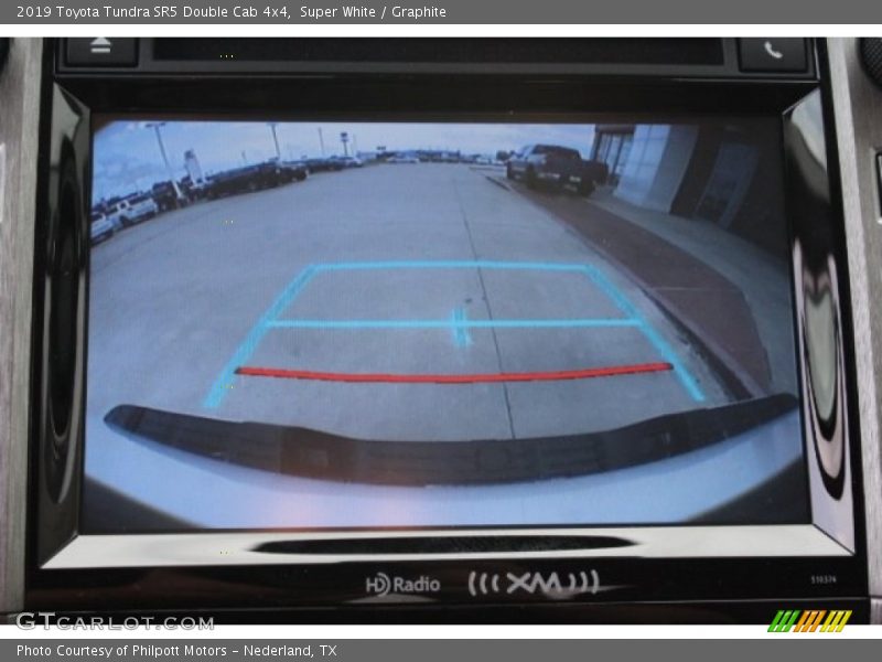 Super White / Graphite 2019 Toyota Tundra SR5 Double Cab 4x4