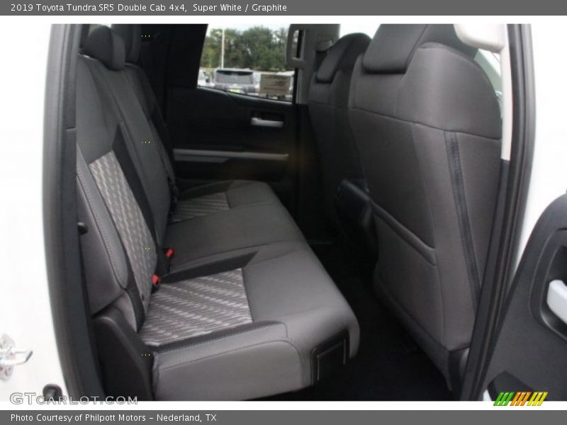Super White / Graphite 2019 Toyota Tundra SR5 Double Cab 4x4