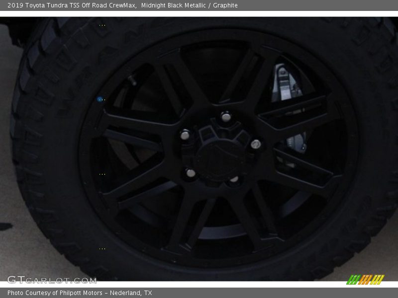 Midnight Black Metallic / Graphite 2019 Toyota Tundra TSS Off Road CrewMax