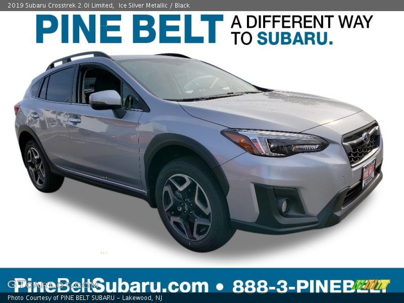 Ice Silver Metallic / Black 2019 Subaru Crosstrek 2.0i Limited