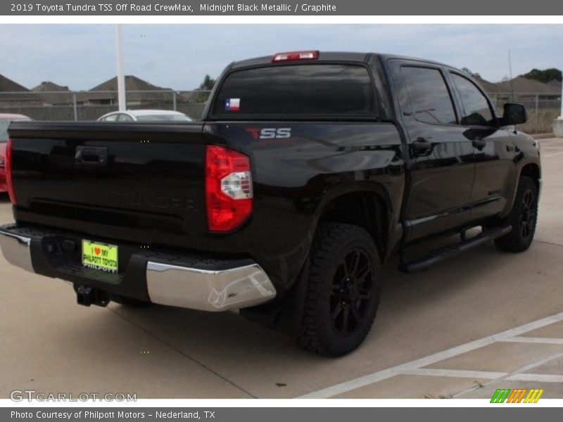 Midnight Black Metallic / Graphite 2019 Toyota Tundra TSS Off Road CrewMax