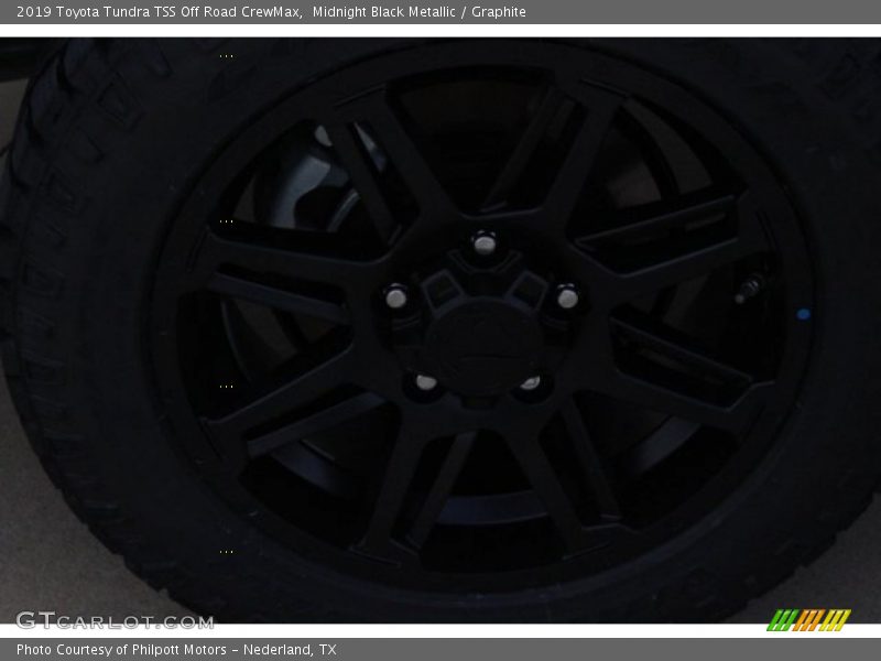 Midnight Black Metallic / Graphite 2019 Toyota Tundra TSS Off Road CrewMax