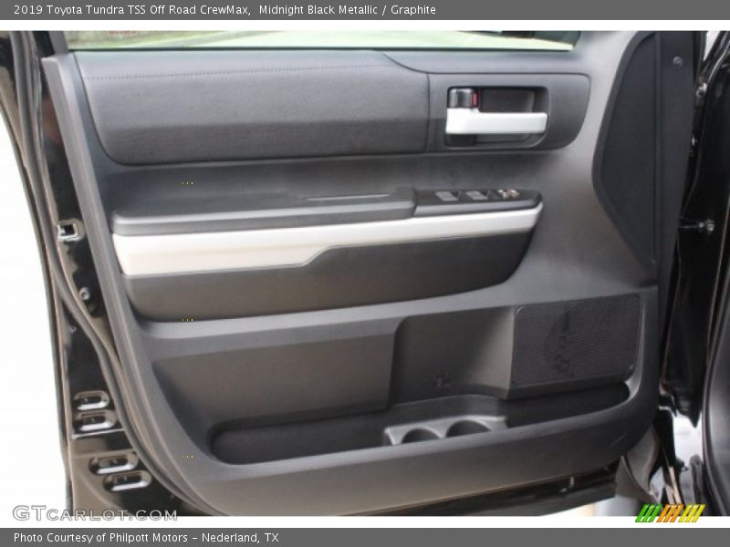 Midnight Black Metallic / Graphite 2019 Toyota Tundra TSS Off Road CrewMax