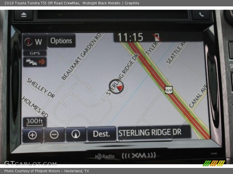 Midnight Black Metallic / Graphite 2019 Toyota Tundra TSS Off Road CrewMax