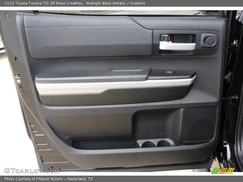 Midnight Black Metallic / Graphite 2019 Toyota Tundra TSS Off Road CrewMax