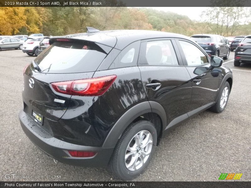 Jet Black Mica / Black 2019 Mazda CX-3 Sport AWD