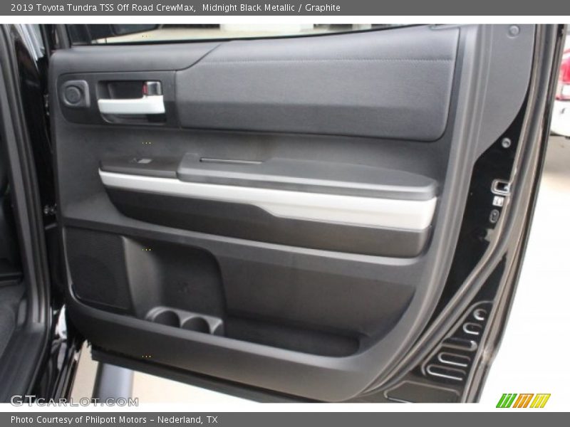 Midnight Black Metallic / Graphite 2019 Toyota Tundra TSS Off Road CrewMax