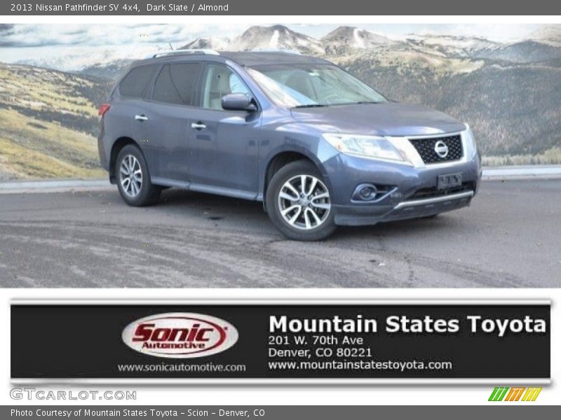 Dark Slate / Almond 2013 Nissan Pathfinder SV 4x4