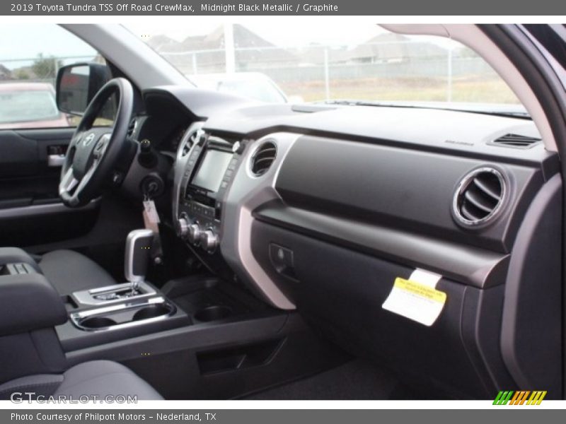 Midnight Black Metallic / Graphite 2019 Toyota Tundra TSS Off Road CrewMax