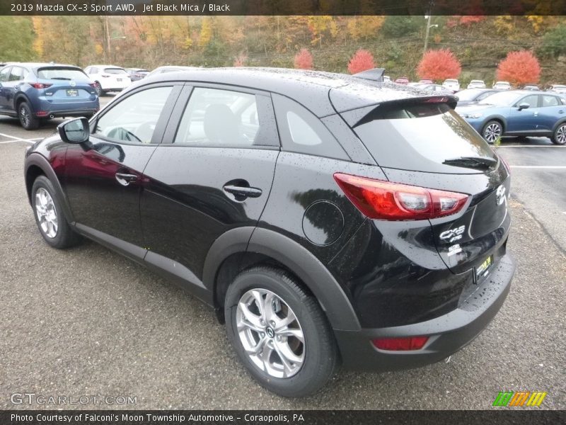 Jet Black Mica / Black 2019 Mazda CX-3 Sport AWD