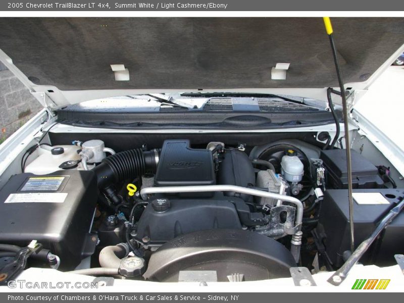 Summit White / Light Cashmere/Ebony 2005 Chevrolet TrailBlazer LT 4x4