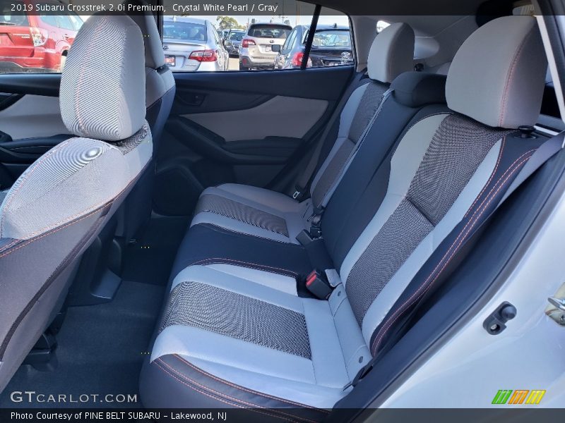 Crystal White Pearl / Gray 2019 Subaru Crosstrek 2.0i Premium