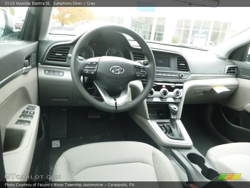 Dashboard of 2019 Elantra SE