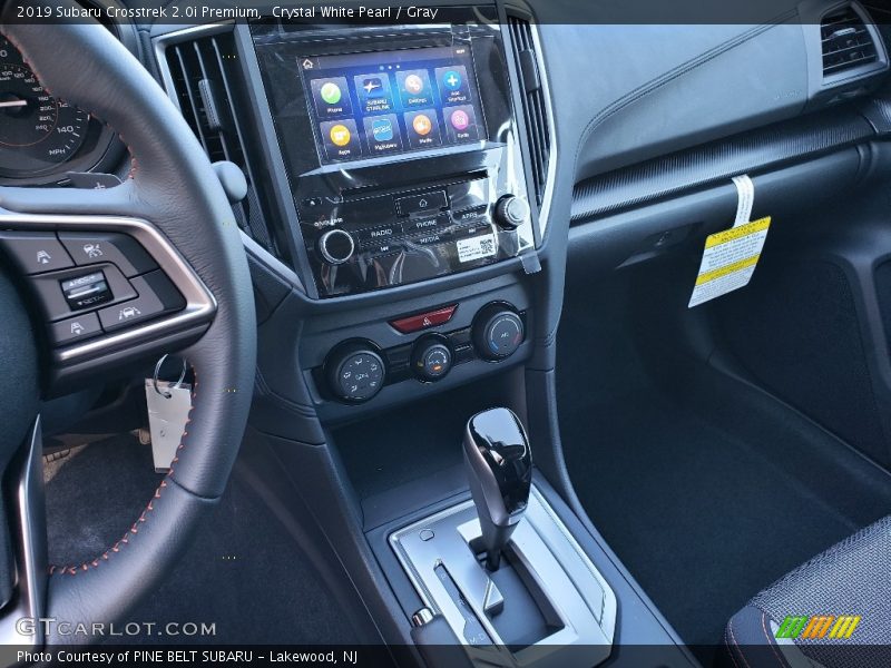 Crystal White Pearl / Gray 2019 Subaru Crosstrek 2.0i Premium