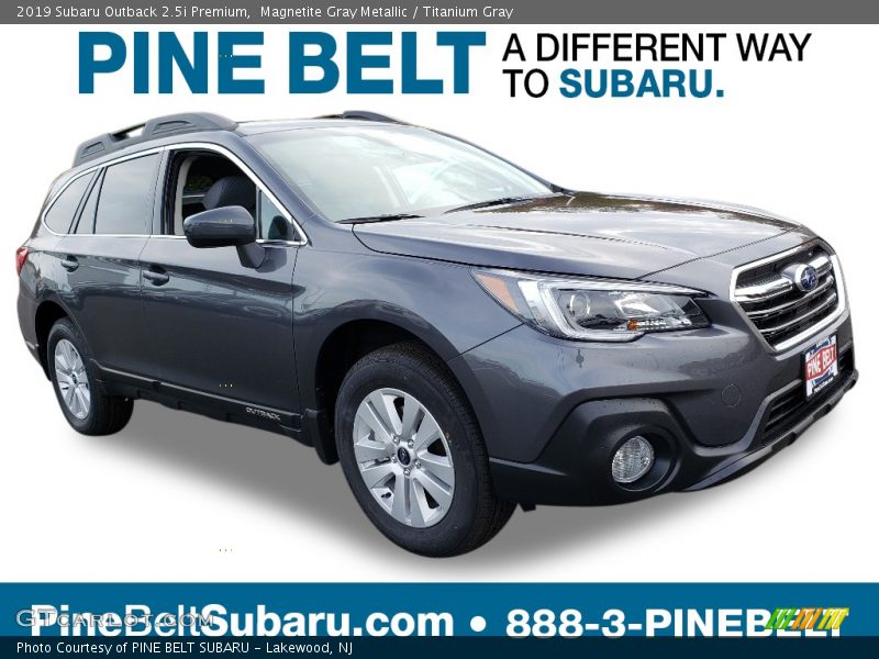 Magnetite Gray Metallic / Titanium Gray 2019 Subaru Outback 2.5i Premium