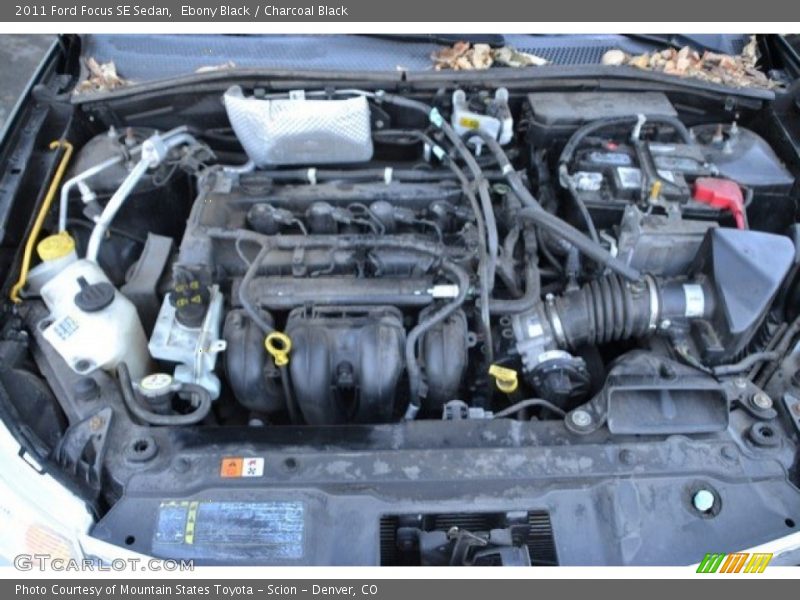 Ebony Black / Charcoal Black 2011 Ford Focus SE Sedan