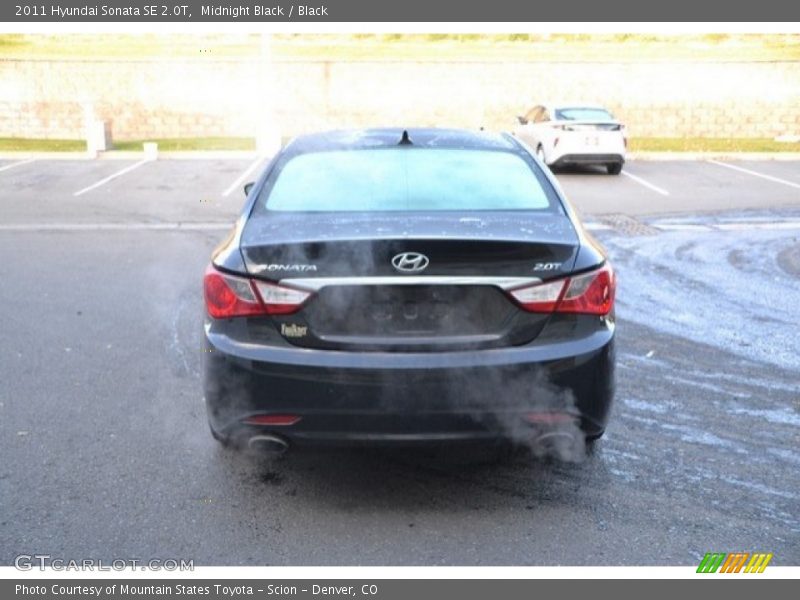 Midnight Black / Black 2011 Hyundai Sonata SE 2.0T