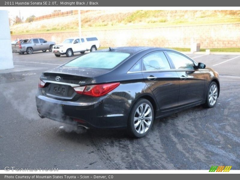 Midnight Black / Black 2011 Hyundai Sonata SE 2.0T