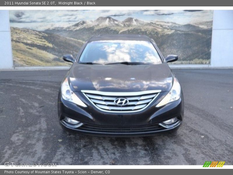 Midnight Black / Black 2011 Hyundai Sonata SE 2.0T