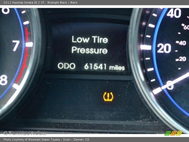 Midnight Black / Black 2011 Hyundai Sonata SE 2.0T