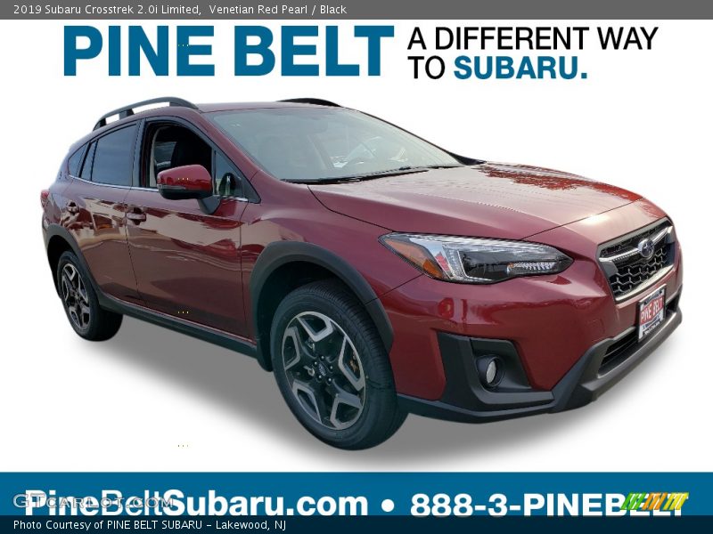 Venetian Red Pearl / Black 2019 Subaru Crosstrek 2.0i Limited