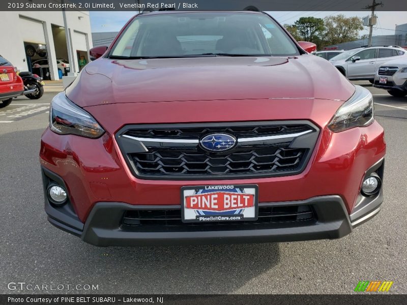 Venetian Red Pearl / Black 2019 Subaru Crosstrek 2.0i Limited