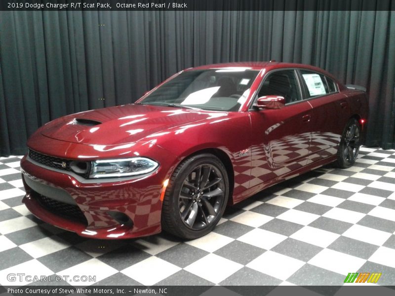 Octane Red Pearl / Black 2019 Dodge Charger R/T Scat Pack