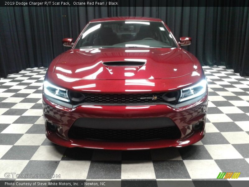 Octane Red Pearl / Black 2019 Dodge Charger R/T Scat Pack