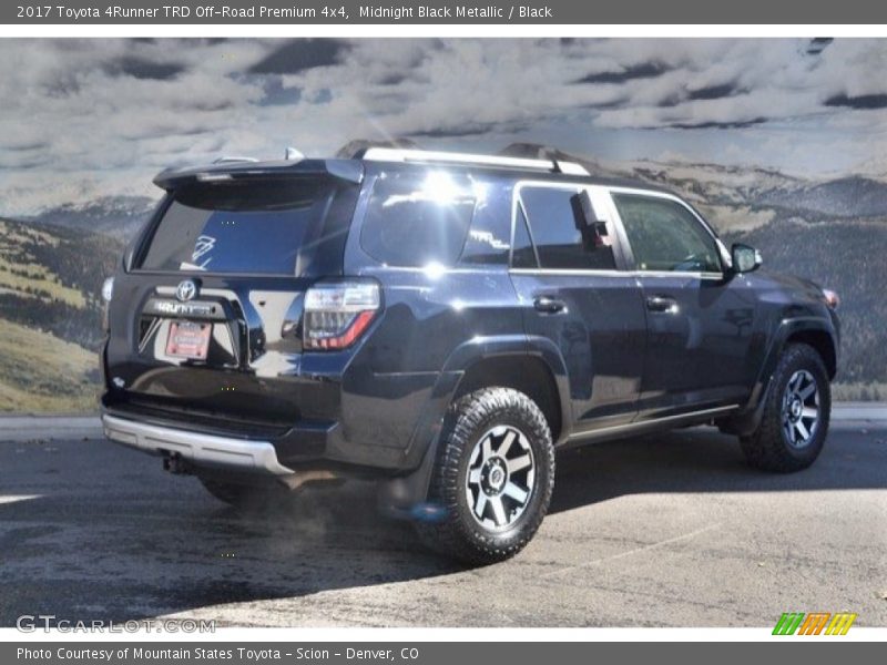 Midnight Black Metallic / Black 2017 Toyota 4Runner TRD Off-Road Premium 4x4