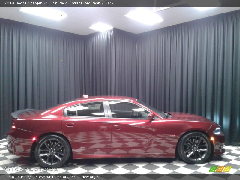 Octane Red Pearl / Black 2019 Dodge Charger R/T Scat Pack