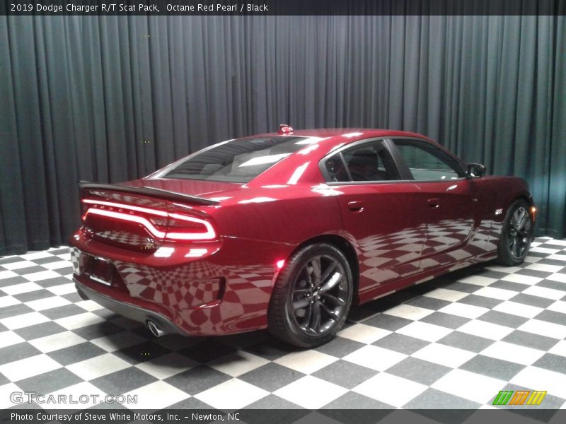 Octane Red Pearl / Black 2019 Dodge Charger R/T Scat Pack
