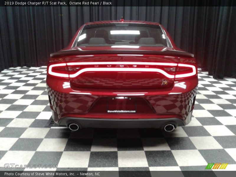 Octane Red Pearl / Black 2019 Dodge Charger R/T Scat Pack