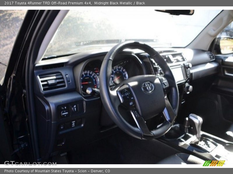 Midnight Black Metallic / Black 2017 Toyota 4Runner TRD Off-Road Premium 4x4