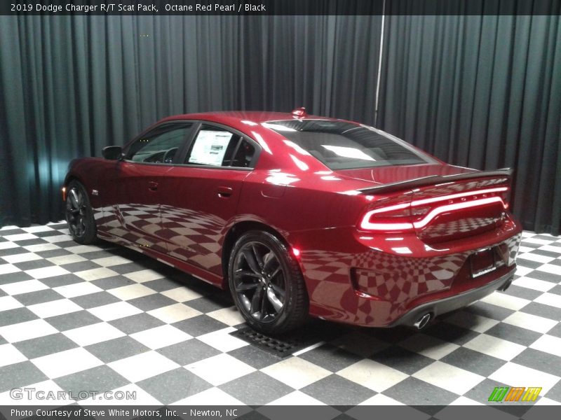 Octane Red Pearl / Black 2019 Dodge Charger R/T Scat Pack