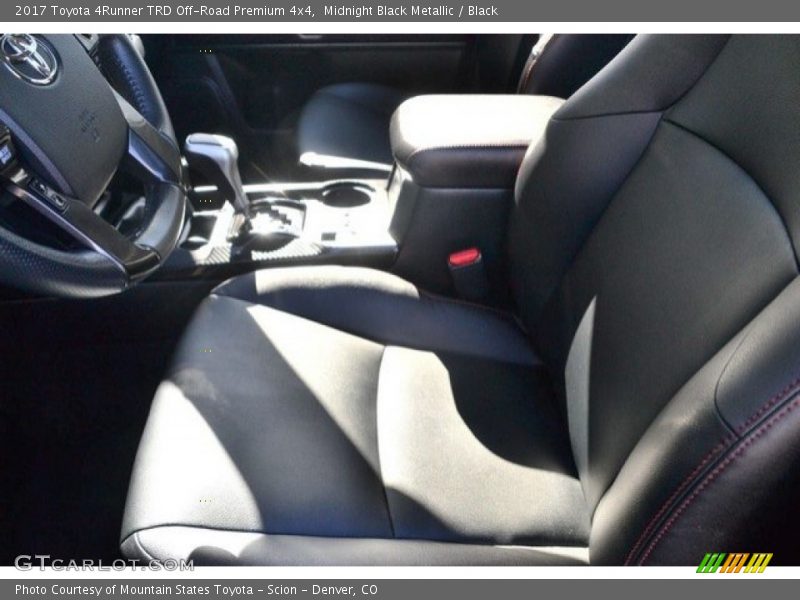 Midnight Black Metallic / Black 2017 Toyota 4Runner TRD Off-Road Premium 4x4