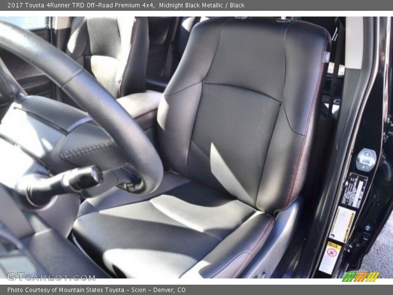 Midnight Black Metallic / Black 2017 Toyota 4Runner TRD Off-Road Premium 4x4
