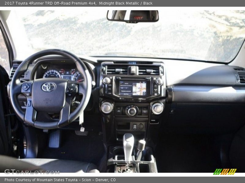 Midnight Black Metallic / Black 2017 Toyota 4Runner TRD Off-Road Premium 4x4