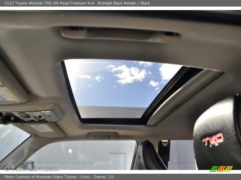 Midnight Black Metallic / Black 2017 Toyota 4Runner TRD Off-Road Premium 4x4