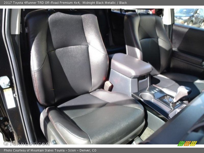 Midnight Black Metallic / Black 2017 Toyota 4Runner TRD Off-Road Premium 4x4