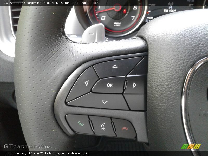 Octane Red Pearl / Black 2019 Dodge Charger R/T Scat Pack