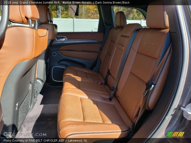 Walnut Brown Metallic / Dark Sienna Brown/Black 2018 Jeep Grand Cherokee Summit 4x4