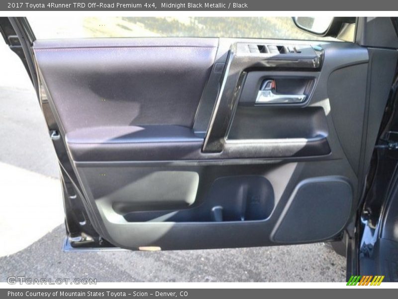 Midnight Black Metallic / Black 2017 Toyota 4Runner TRD Off-Road Premium 4x4